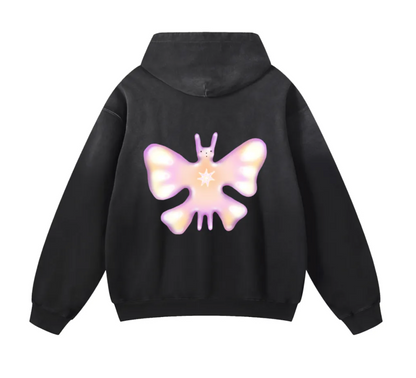 Waterdog x Butterpup sunfaded oversized hoodie