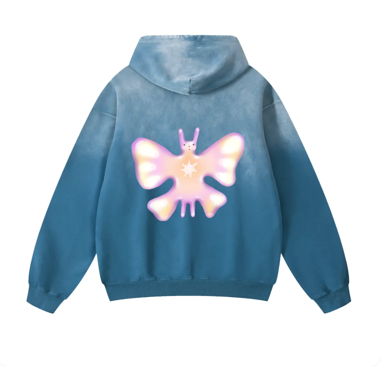 Waterdog x Butterpup sunfaded oversized hoodie