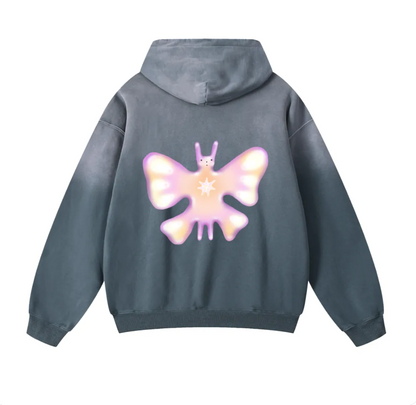Waterdog x Butterpup sunfaded oversized hoodie