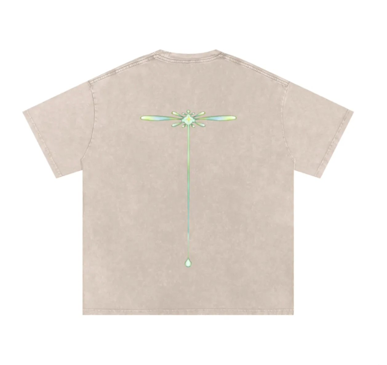 Protection butterfly oversized T-shirt