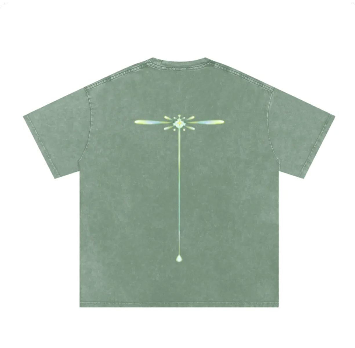Protection butterfly oversized T-shirt