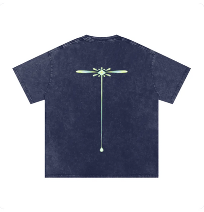 Protection butterfly oversized T-shirt