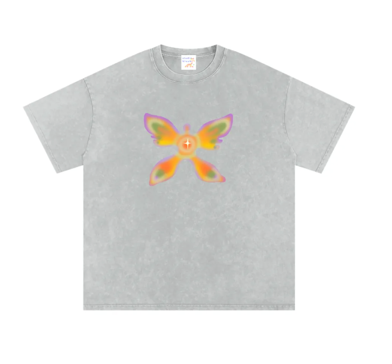 Angelic butterfly oversized T shirt