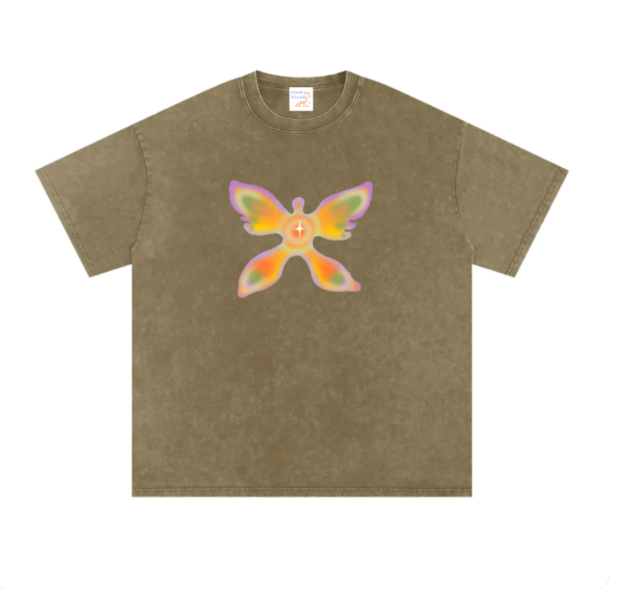Angelic butterfly oversized T shirt