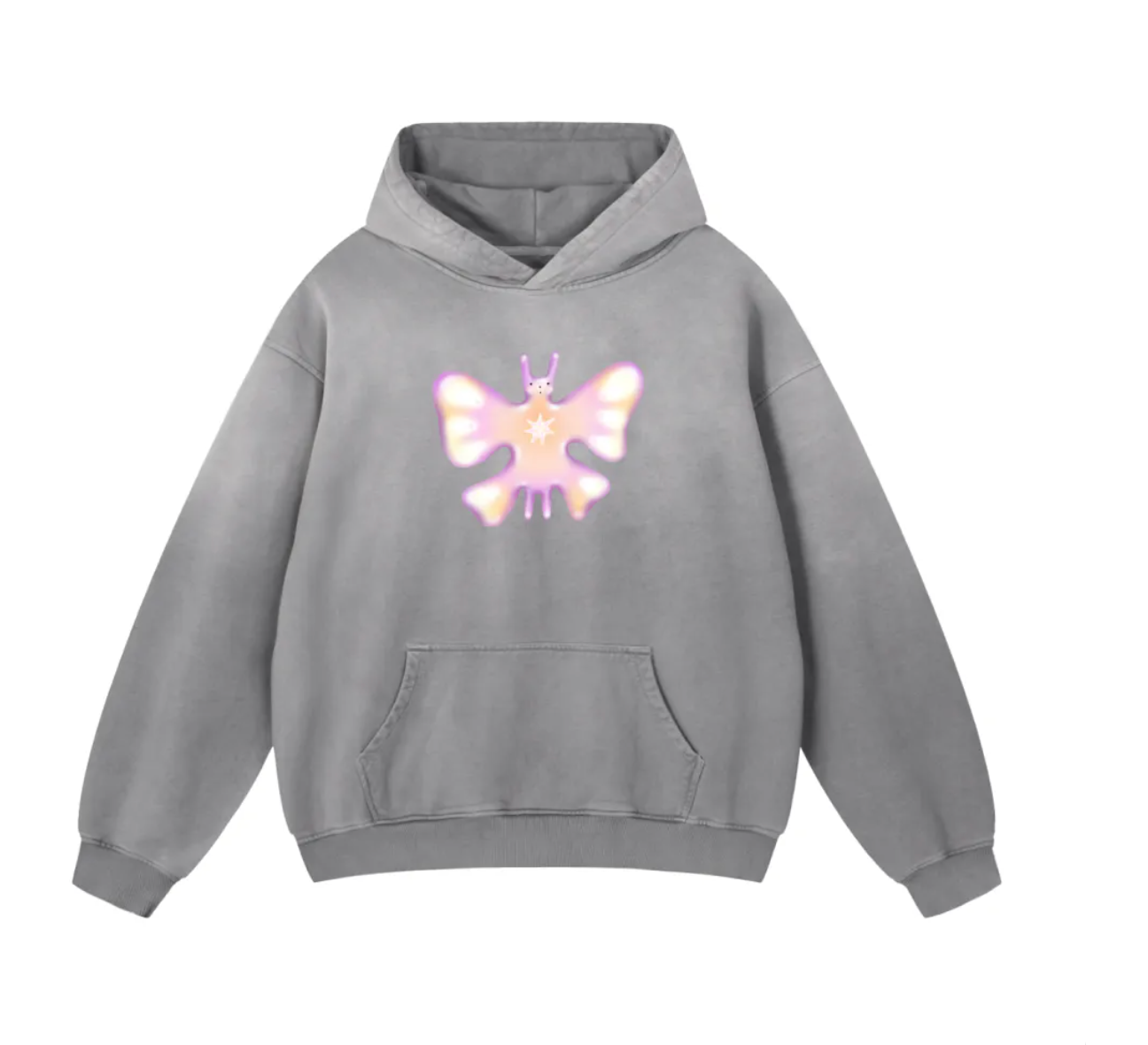 Butterpup sunfaded oversized hoodie