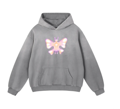 Butterpup sunfaded oversized hoodie
