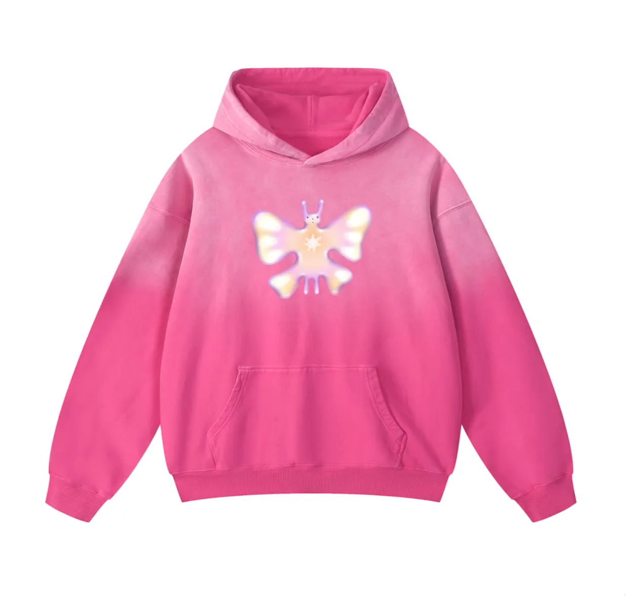 Butterpup sunfaded oversized hoodie