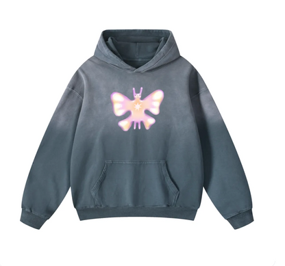 Butterpup sunfaded oversized hoodie