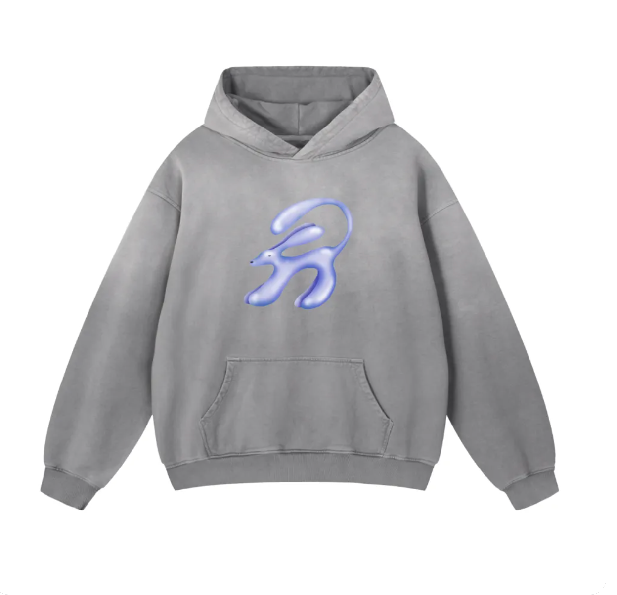 Waterdog sunfaded oversized hoodie