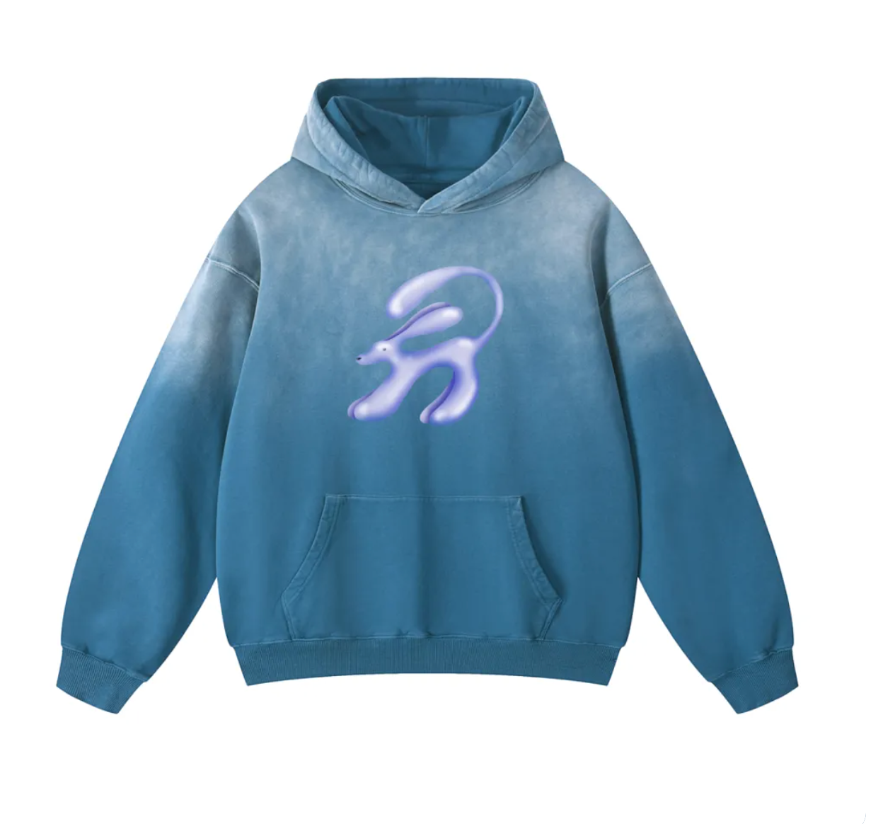 Waterdog sunfaded oversized hoodie
