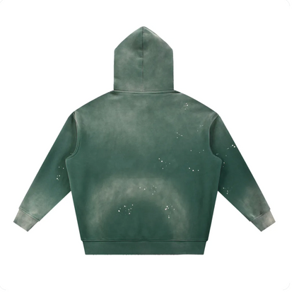 Angelic butterfly distressed hoodie