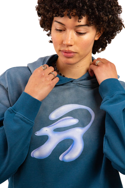 Waterdog x Butterpup sunfaded oversized hoodie