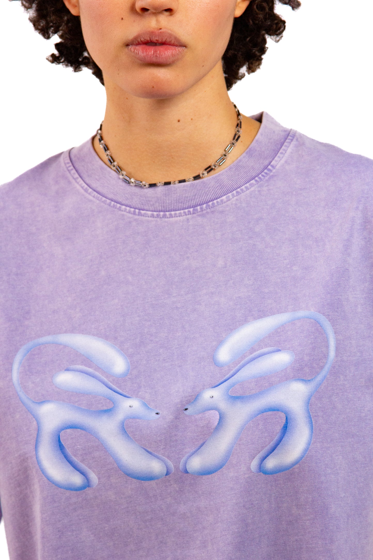 Twin Waterdogs oversized T-shirt