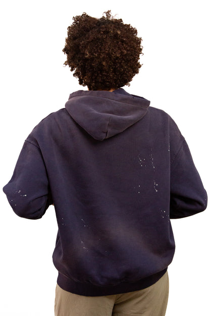 Angelic butterfly distressed hoodie