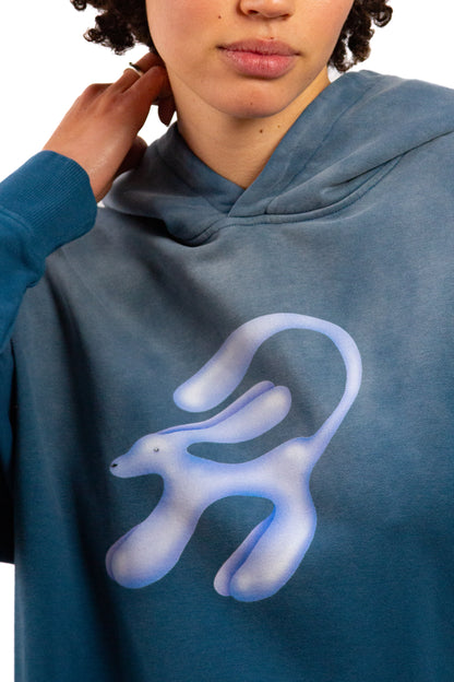 Waterdog sunfaded oversized hoodie
