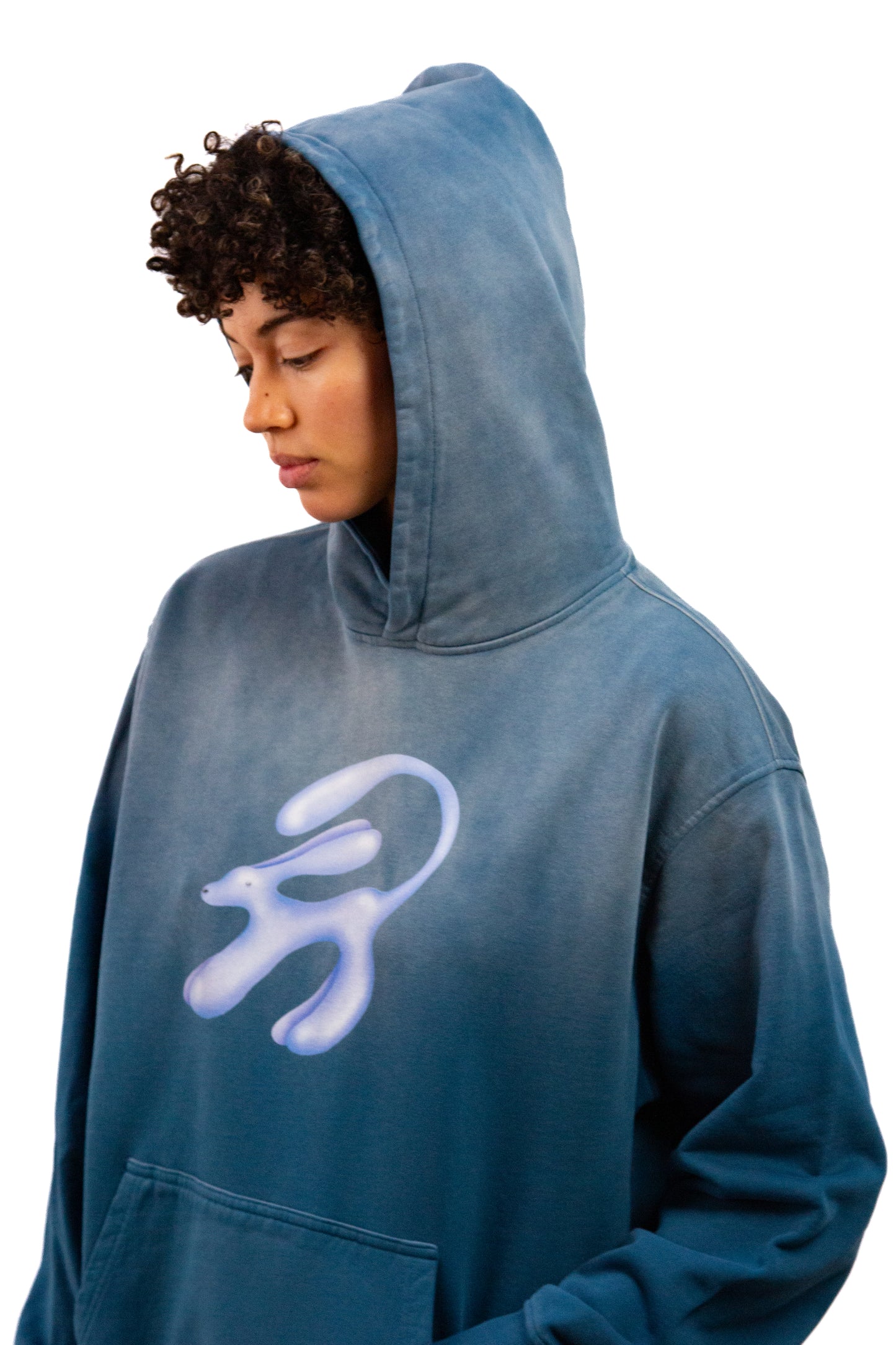 Waterdog sunfaded oversized hoodie